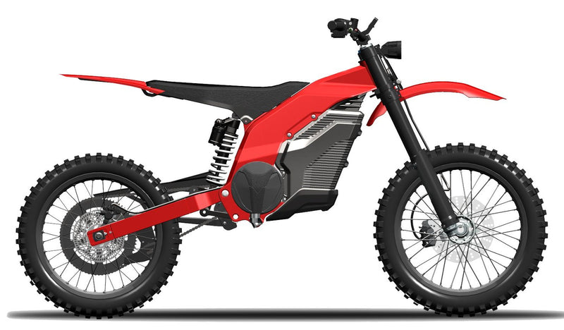 Voltdrip rouge moto electrique FX EXPLORER CHINE EXPORT